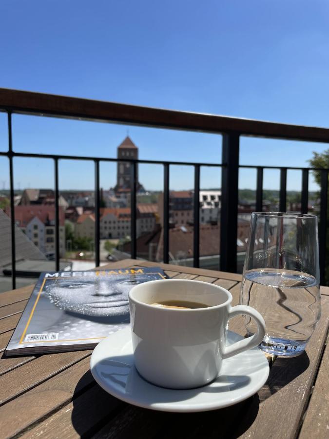 The Green Rostock Apartment Hotel Bagian luar foto