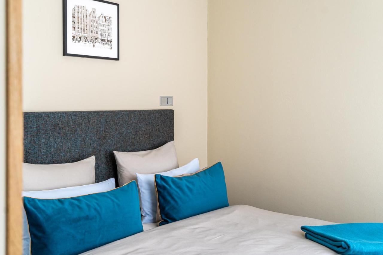 The Green Rostock Apartment Hotel Bagian luar foto