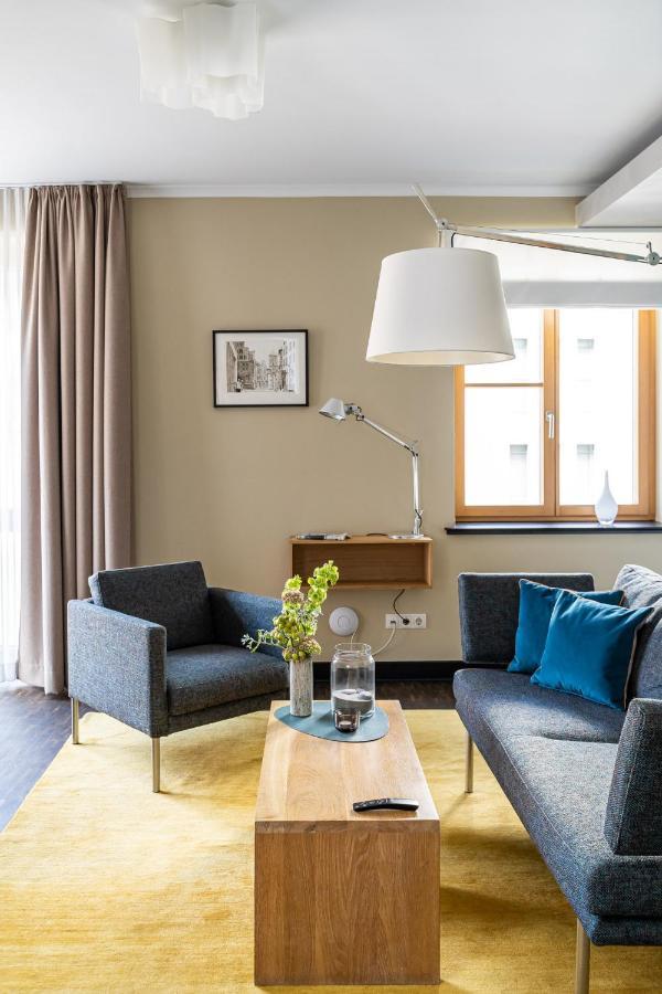 The Green Rostock Apartment Hotel Bagian luar foto