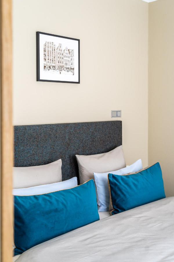 The Green Rostock Apartment Hotel Bagian luar foto
