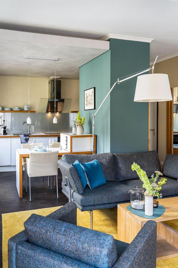 The Green Rostock Apartment Hotel Bagian luar foto