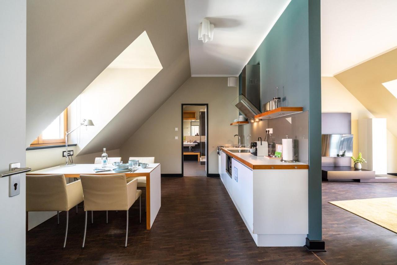 The Green Rostock Apartment Hotel Bagian luar foto