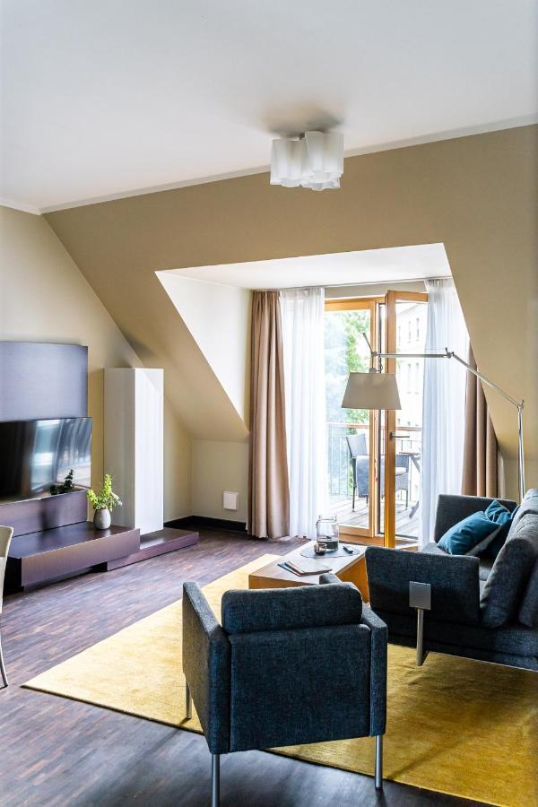 The Green Rostock Apartment Hotel Bagian luar foto