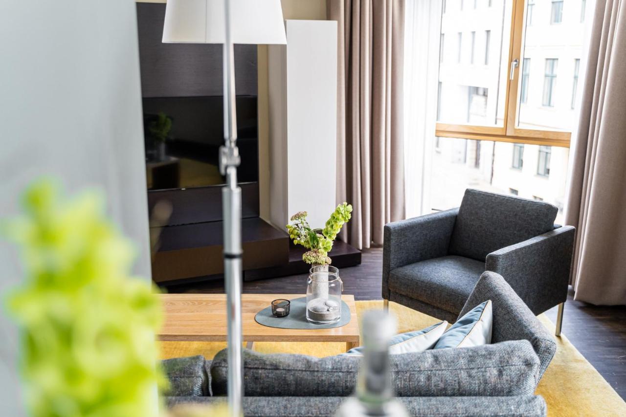 The Green Rostock Apartment Hotel Bagian luar foto