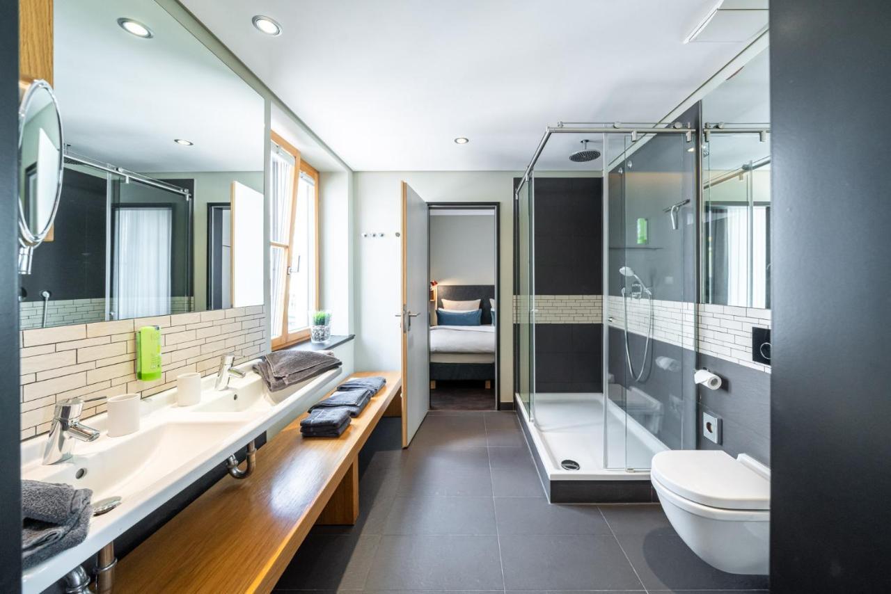 The Green Rostock Apartment Hotel Bagian luar foto