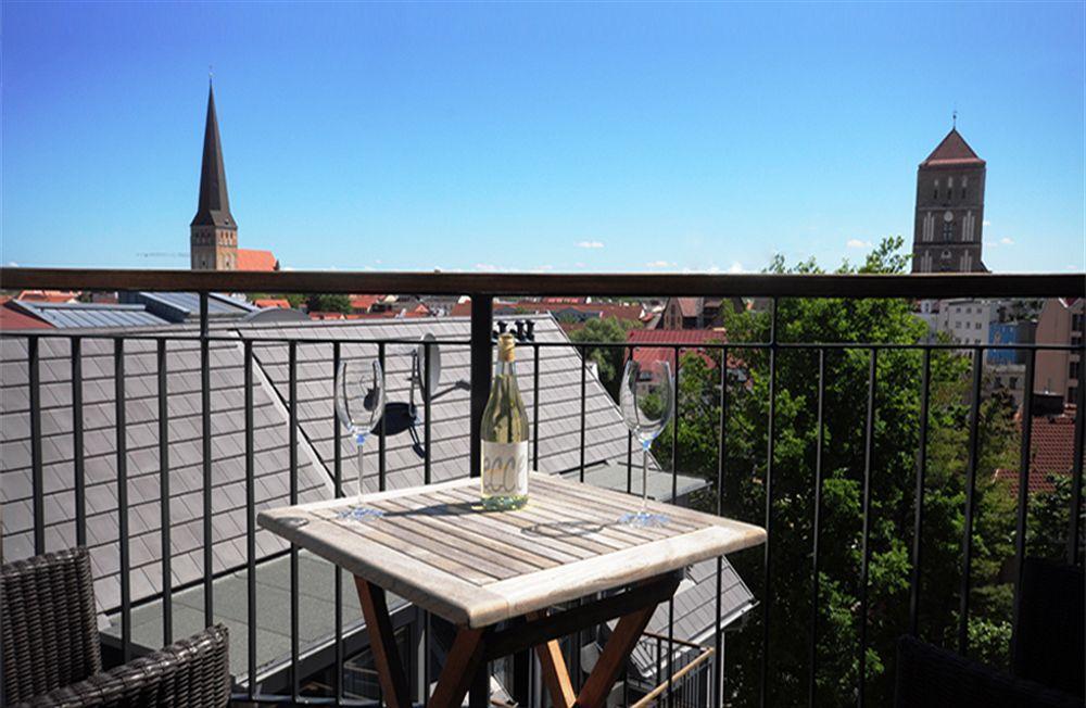 The Green Rostock Apartment Hotel Bagian luar foto